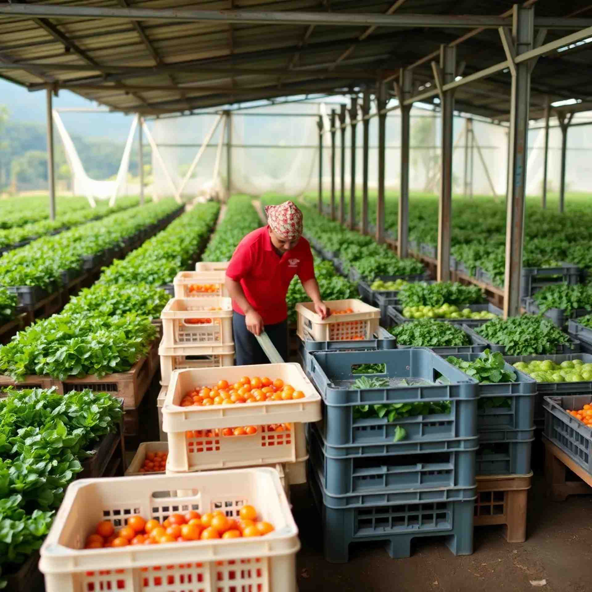 Heavy Duty Farm Crates